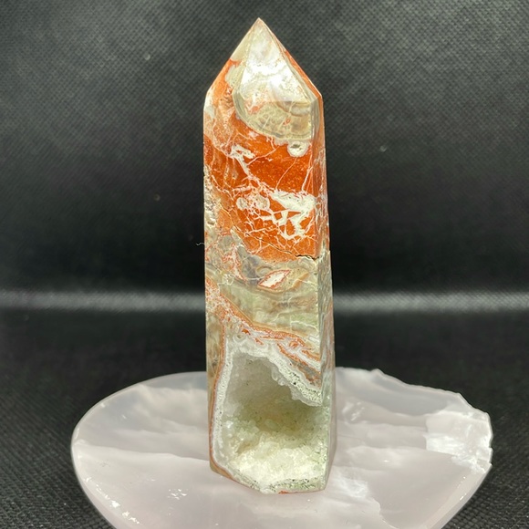 Other - Brecciated Jasper Tower with Druzy - NWOT